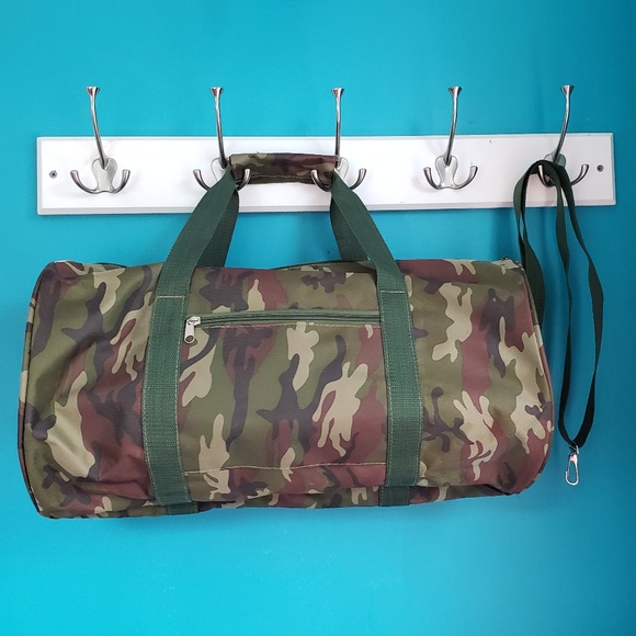 Other - Canvas Camouflage Duffel bag NWOT